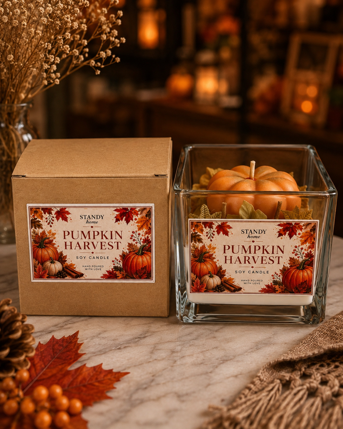 Κερί Pumpkin Harvest