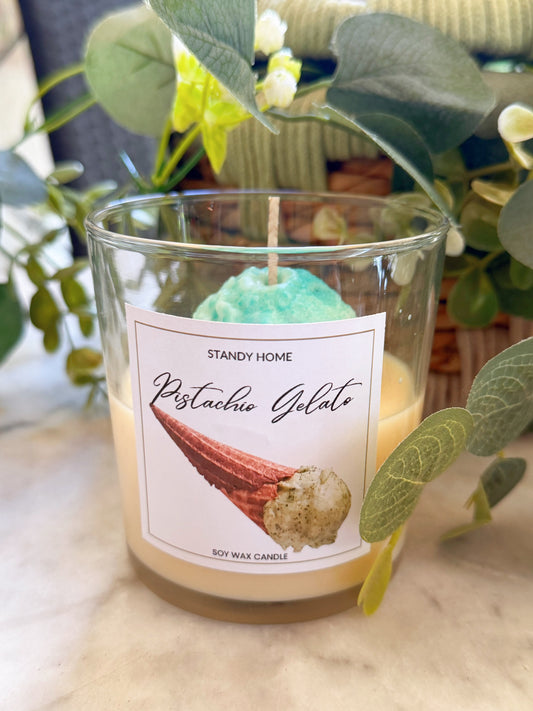 Pistachio gelato