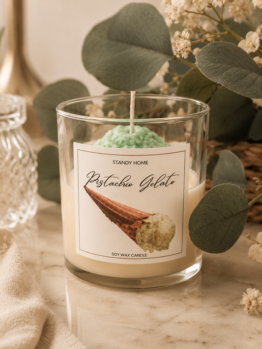 Pistachio gelato