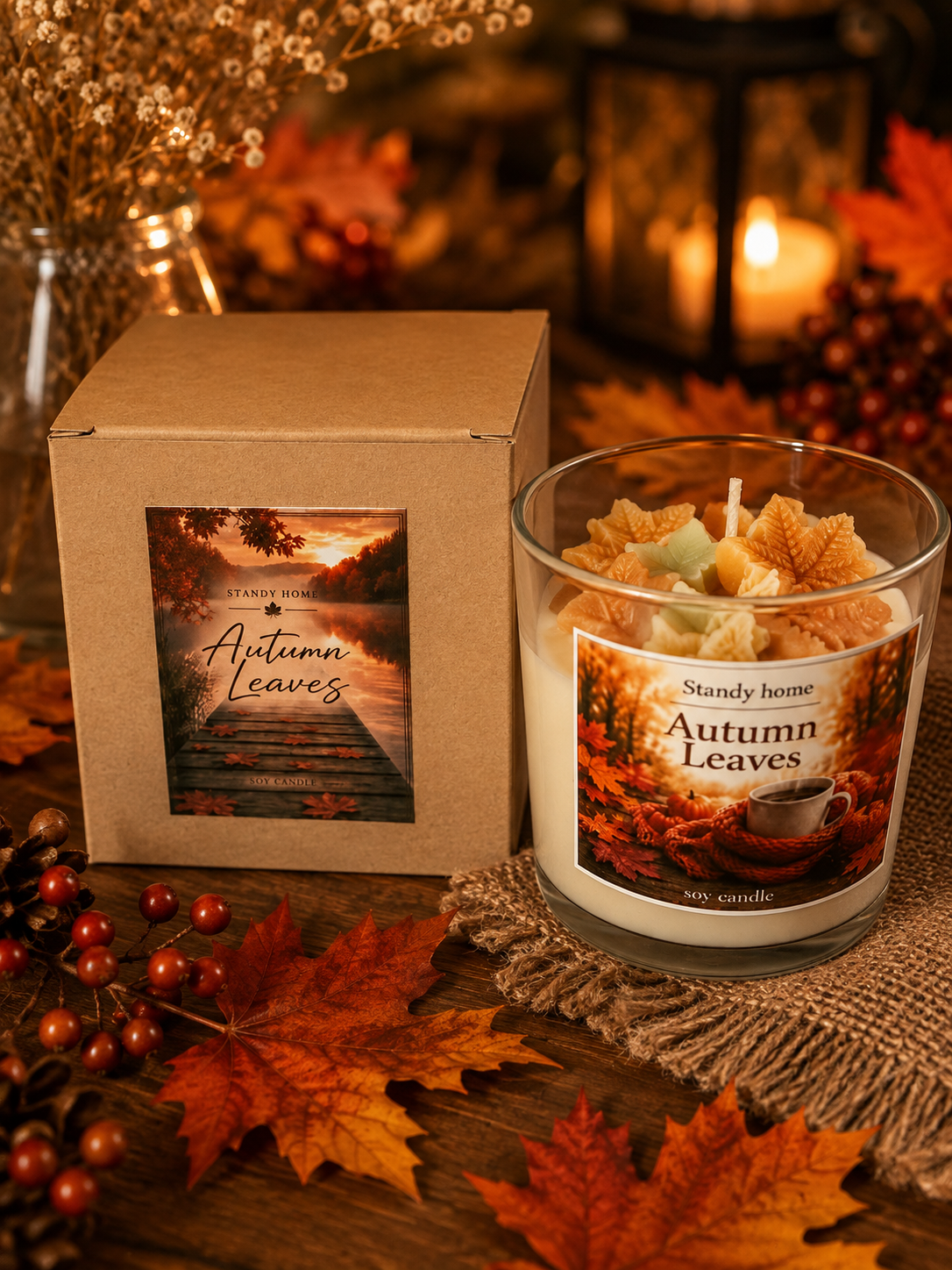 Κερί Autumn  leaves