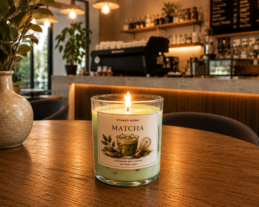 Κερί σόγιας matcha