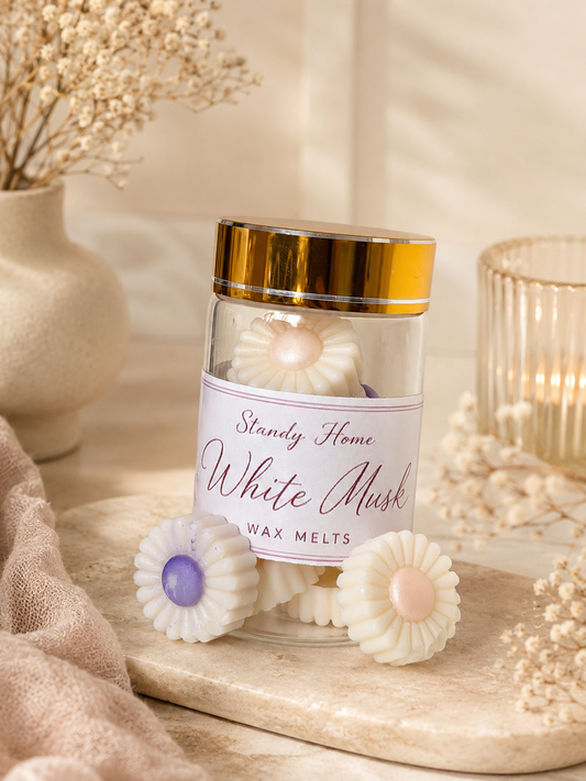 Wax melts white musk