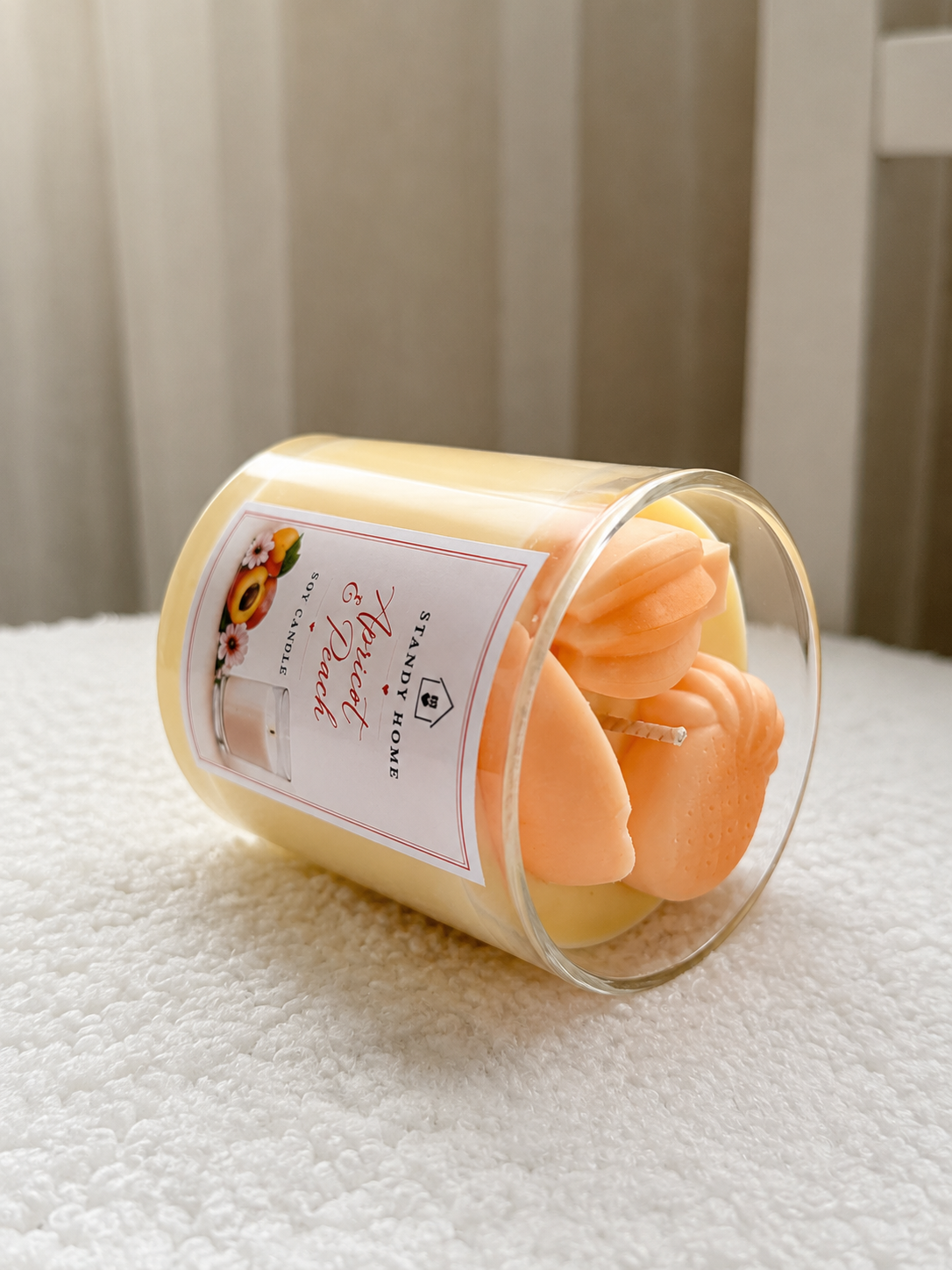 Κερί apricot & peach