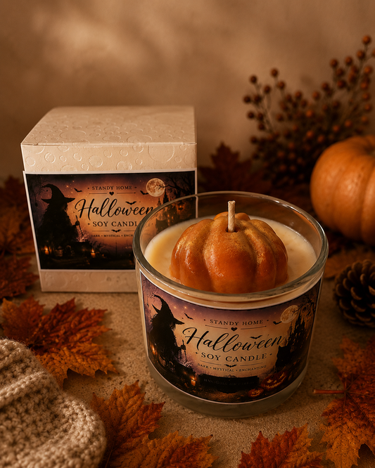 Halloween Pumpkin Soy Candle