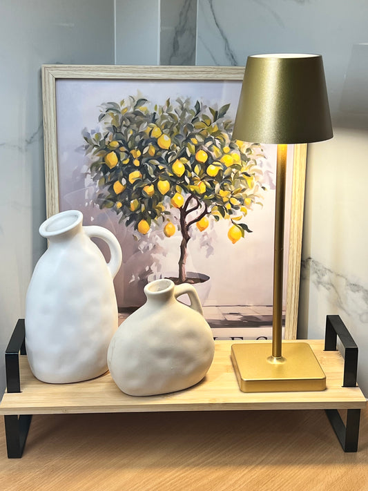 Led χρυσό φωτιστικό