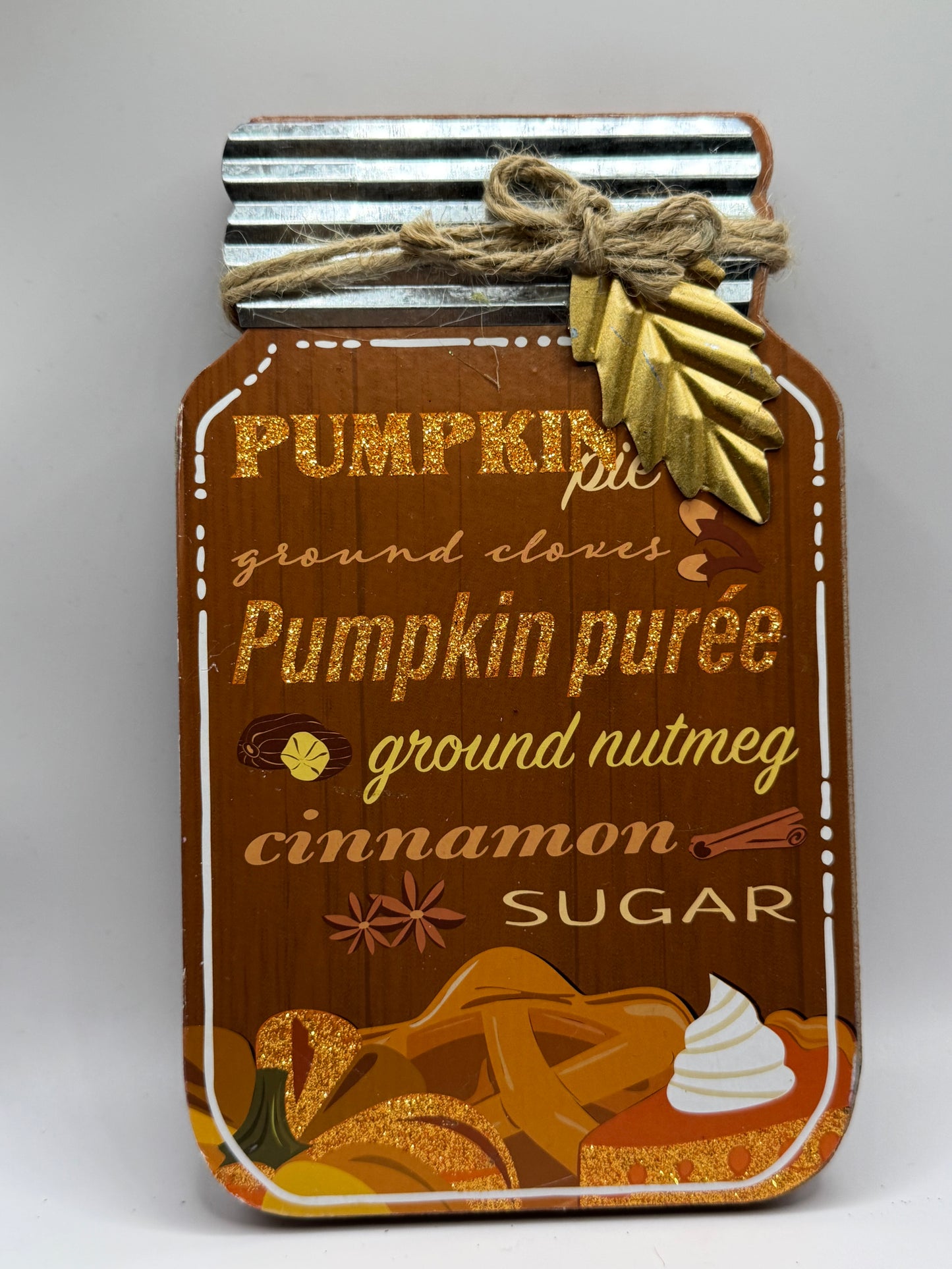 Διακοσμητικό ξύλινο μπουκάλι